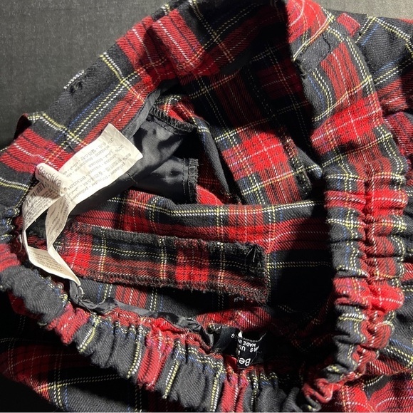 Bershka Red/Black Plaid pants Size Small - Picture 8 of 16